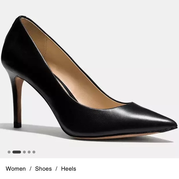 Coach Black High Heel Pumps - Picture 8 of 9